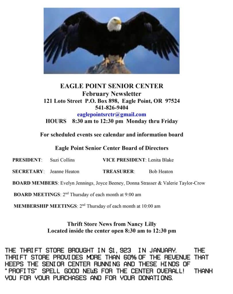 EAGLE POINT SENIOR CENTER