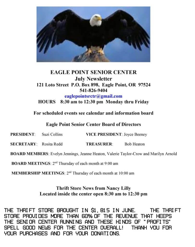 EAGLE POINT SENIOR CENTER