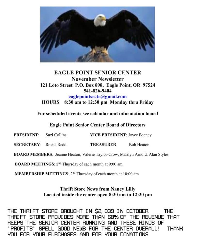 EAGLE POINT SENIOR CENTER