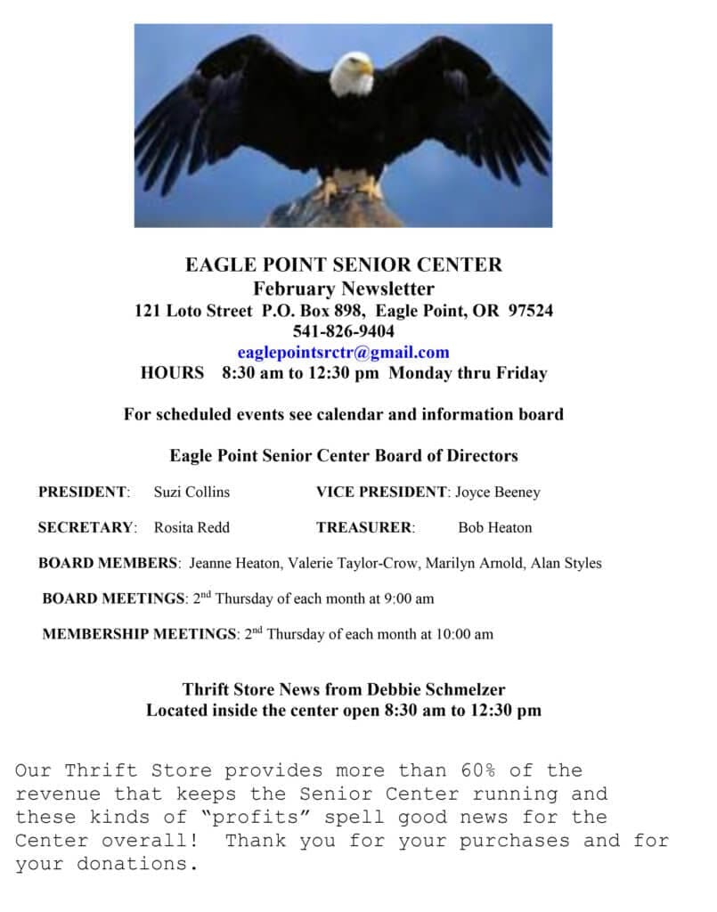 EAGLE POINT SENIOR CENTER