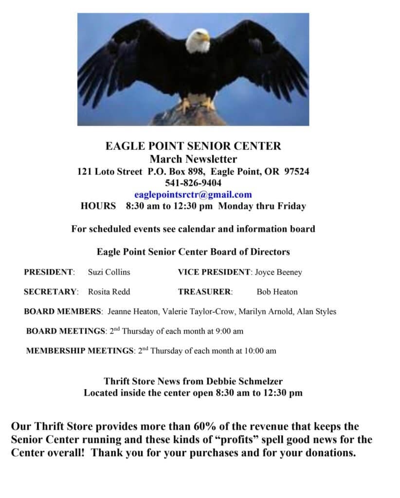EAGLE POINT SENIOR CENTER