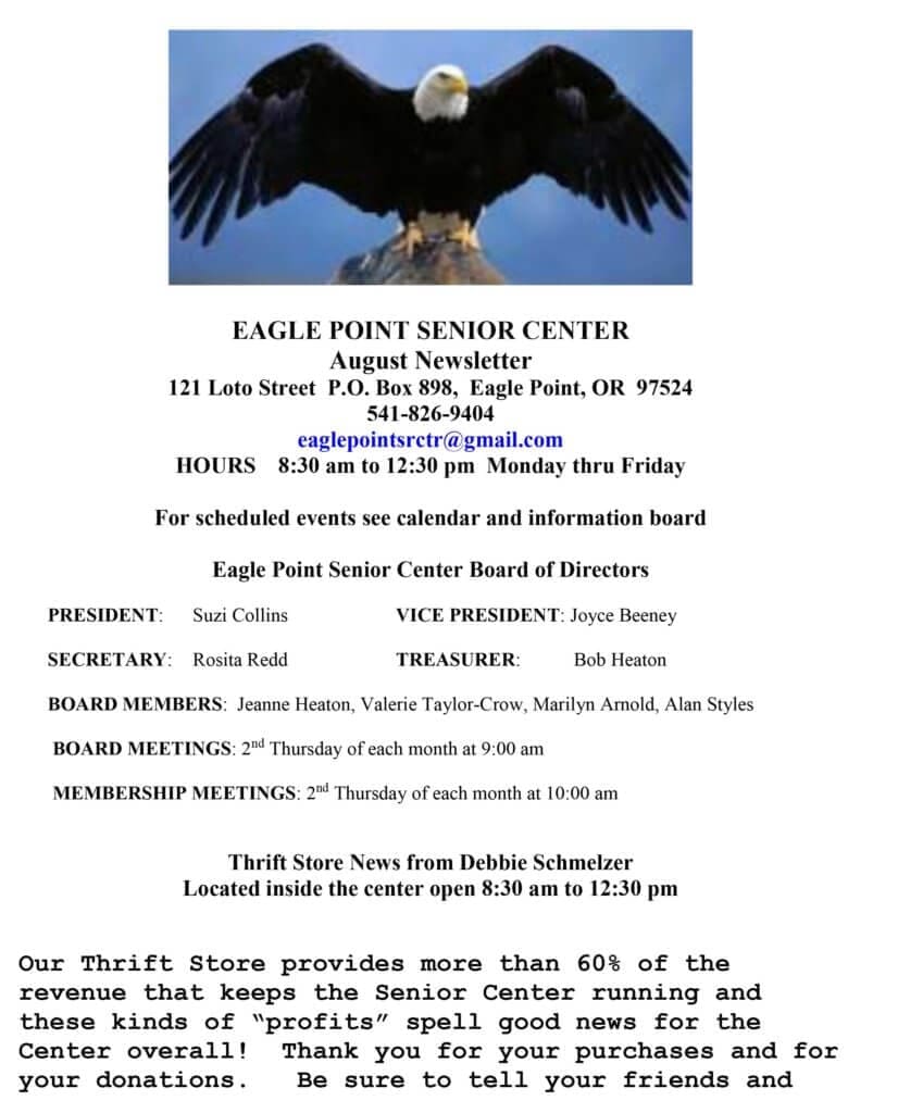 EAGLE POINT SENIOR CENTER