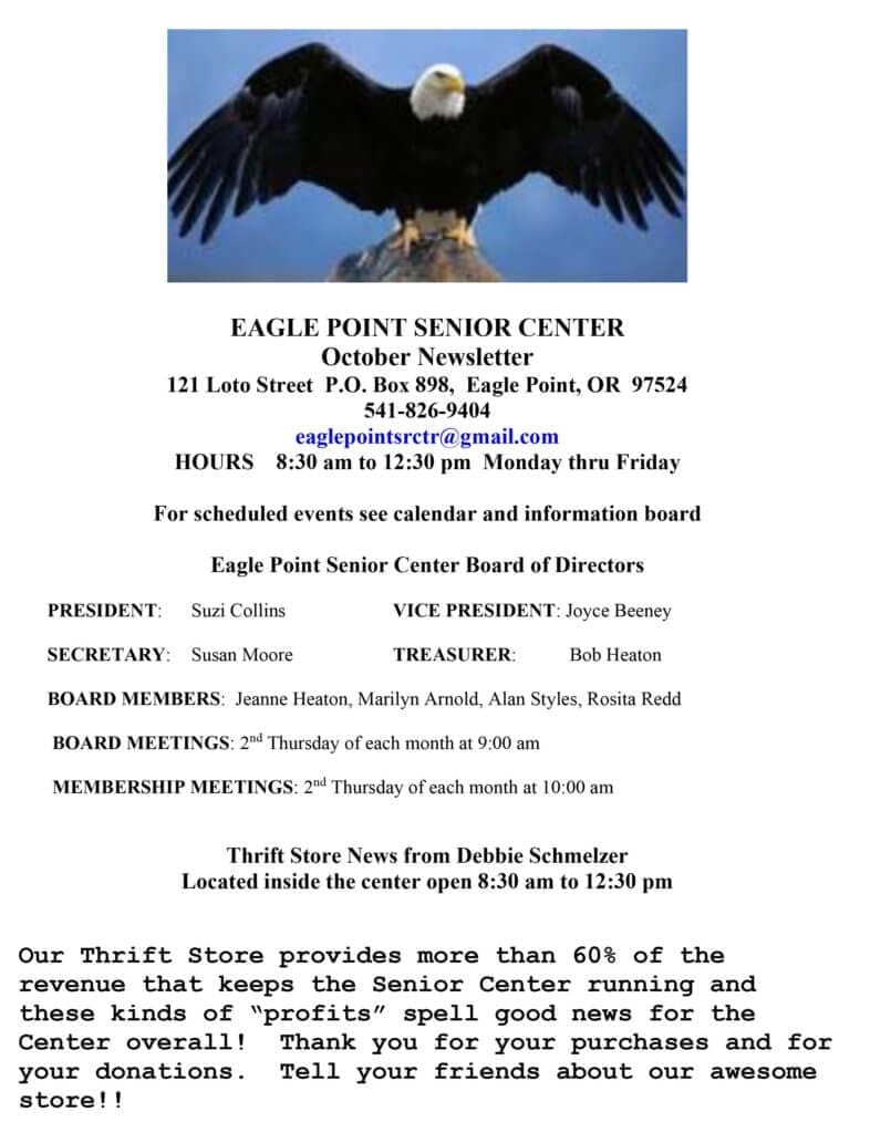 EAGLE POINT SENIOR CENTER
