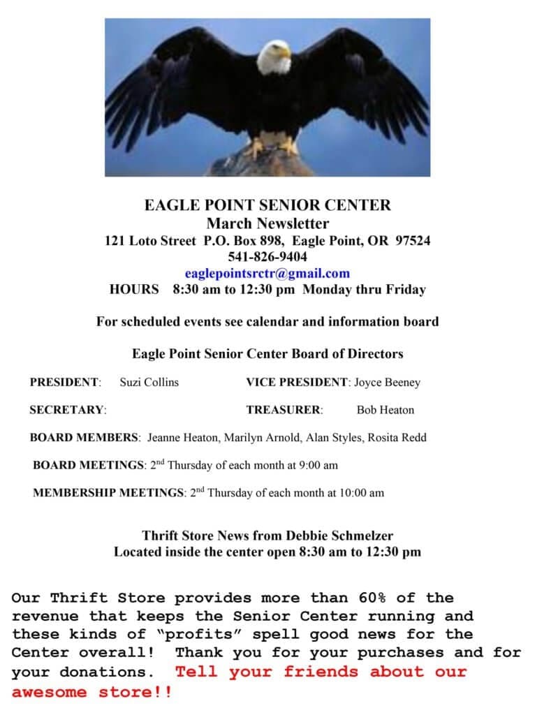 EAGLE POINT SENIOR CENTER