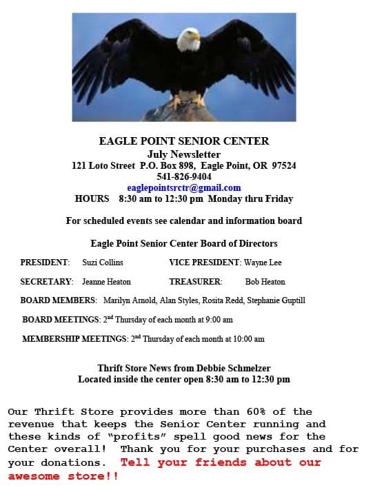 EAGLE POINT SENIOR CENTER