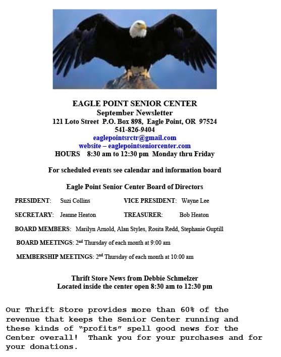 EAGLE POINT SENIOR CENTER